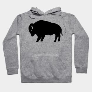 Lucky Buffalo American Bison Wildlife Design Hoodie